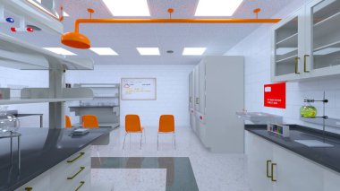 Bilim Oda 3D cg render