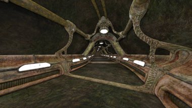 3D cg işleme antik kalıntıları