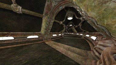 3D cg işleme antik kalıntıları