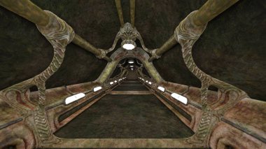 3D cg işleme antik kalıntıları