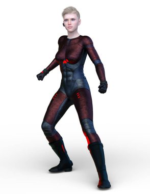 3D cg işleme kahraman