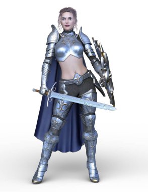 3D cg işleme seksi savaşçı