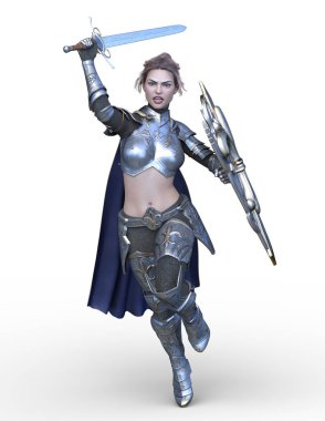 3D cg işleme seksi savaşçı