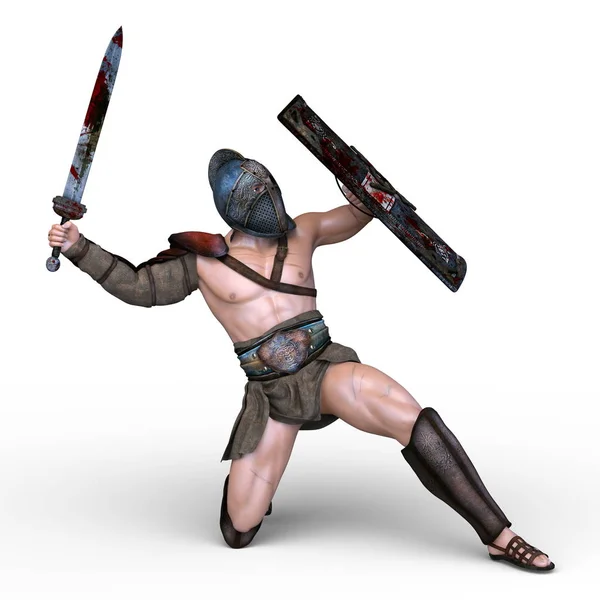 Vykreslování Gladiator — Stock fotografie