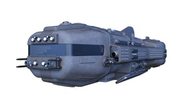 Uzay gemisi 3d cg render