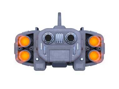 Uzay gemisi 3d cg render