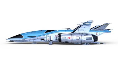 Uzay gemisi 3d cg render