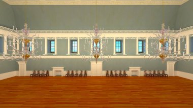 3D cg işleme ikamet 