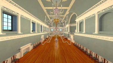 3D cg işleme ikamet 