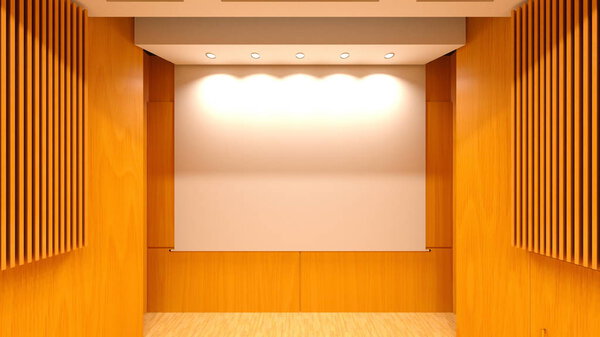 3D CG визуализация сцены
