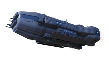 Uzay gemisi 3d cg render