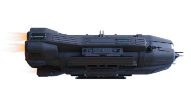 Uzay gemisi 3d cg render