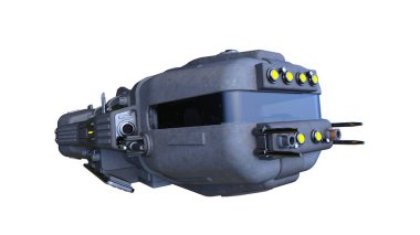 Uzay gemisi 3d cg render