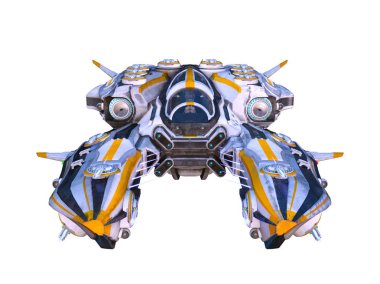 Uzay gemisi 3d cg render