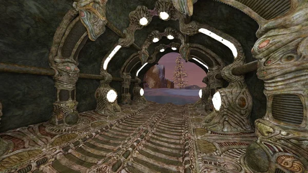 3D cg işleme antik kalıntıları