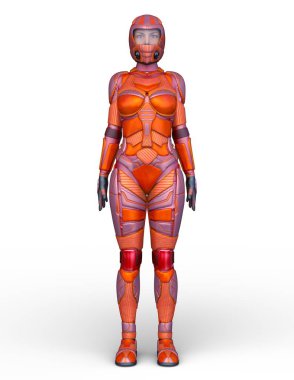 3D cg işleme seksi binici