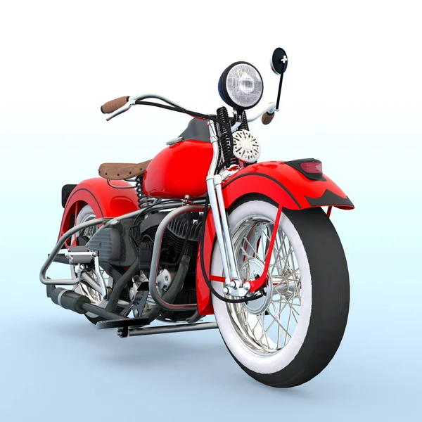 Rendering Della Moto — Foto Stock