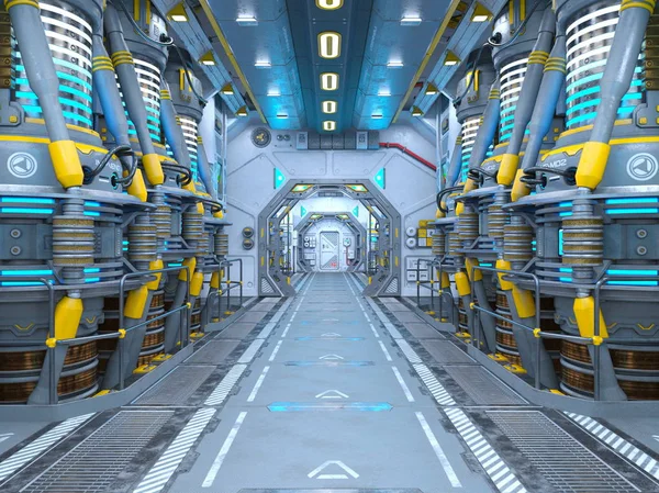 Uzay gemisi 3d cg render