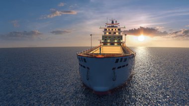 Denizaltı 3d cg render