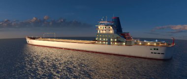 Denizaltı 3d cg render