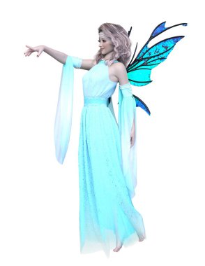 peri kız 3D cg render