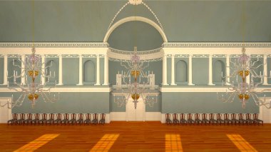 3D cg işleme ikamet