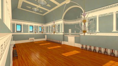 3D cg işleme ikamet