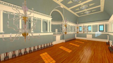 3D cg işleme ikamet