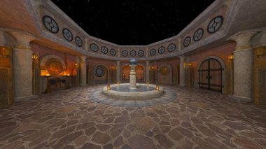 3D cg işleme ikamet