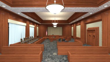 3D cg işleme Adliye