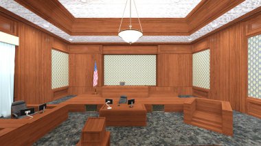 3D cg işleme Adliye