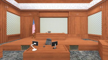 3D cg işleme Adliye