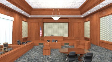 3D cg işleme Adliye