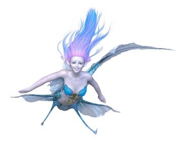 deniz kızı 3D cg render