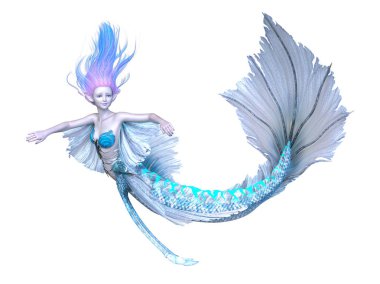 deniz kızı 3D cg render