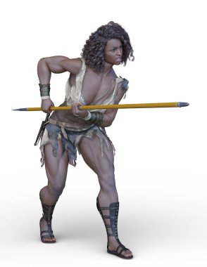 3D cg işleme seksi savaşçı