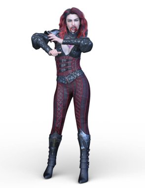 3D cg işleme karanlık kahraman