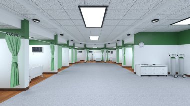 3D cg işleme tıbbi alanı