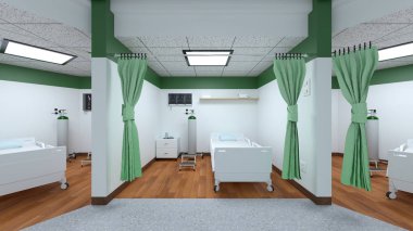 3D cg işleme tıbbi alanı