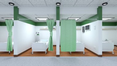 3D cg işleme tıbbi alanı