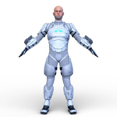 3D cg işleme kahraman