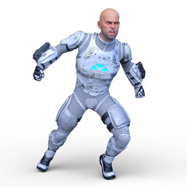 3D cg işleme kahraman