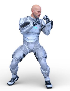 3D cg işleme kahraman