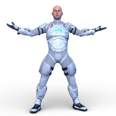 3D cg işleme kahraman