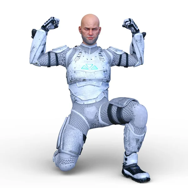 3D cg işleme kahraman