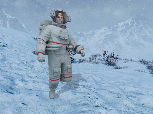 Astronot Render — Stok fotoğraf