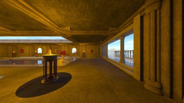 3D cg işleme ikamet