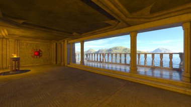 3D cg işleme ikamet