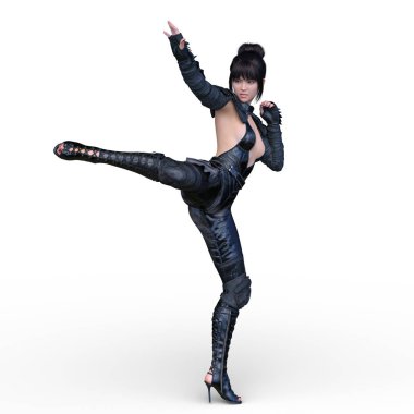 3D cg işleme kahraman