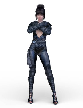 3D cg işleme kahraman